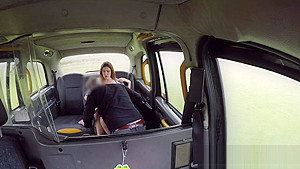 Fake Taxi Driver fucks abandoned girlfriends tight pussy and magic mouth
