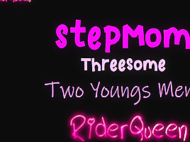 Fat And Sexy Stepmom Fucks Two Young Boys