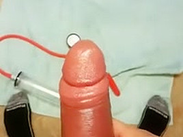 Fat cock after pumping session