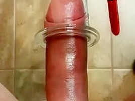 Fat cock after pumping session