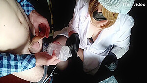 Female Doctor Examines A Patient S Penis 6 Min