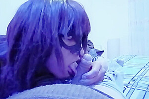 Femboy Recibe Semen En Su Boca