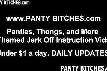 Femdom Panty Fetish And Joi Jerking Instruction Videos