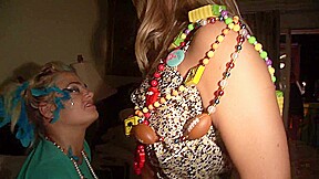 Festive Girls Naked Fun On The Bed - HotEuroGirls