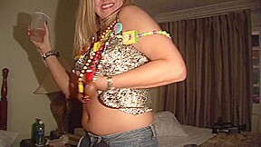 Festive Girls Naked Fun On The Bed - HotEuroGirls