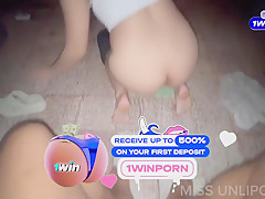 Filipina Gives Sloppy Blowjob Cum Drained Out Pov!