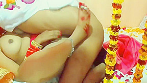 First Night - Virgin Wife’s First Hard Fuck In Her Wedding Night