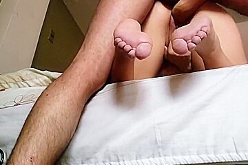 Fist in the pussy, dick in the ass  Anal creampie