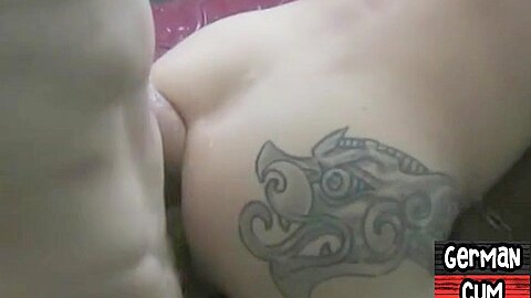 Fisting German amateur gays fucked in home fisting orgy