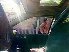Flashing from the car 2