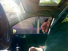 Flashing from the car 2