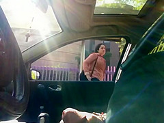 Flashing from the car 2