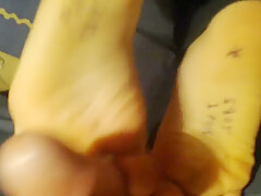 Footjob Whit A Friend