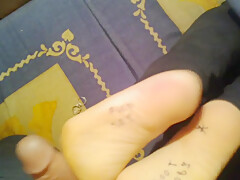 Footjob Whit A Friend