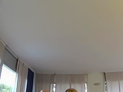 Footjob and cumshot on tender soles