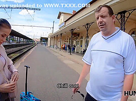 For Money Old Guy Permits Stranger To Fuck His Ravishing Gf With Nicole Love