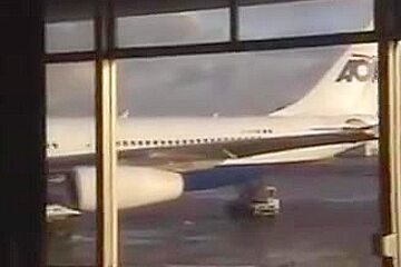 French air hostess stripping off for real for pilots 1