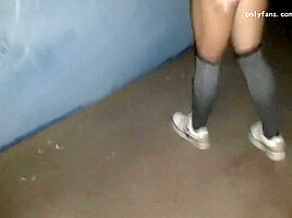 Fucked A Classmate In An Abandoned Police Building 2