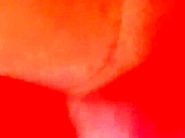 Fucked Doggie Style Huge Creampie Pushing It Back In With A Dildo