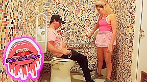 Fucking In The Shopping Bathroom