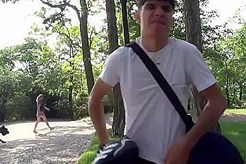 Gay Czech Street Hunting - Vincent Hrad Raw