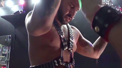 Gay sex slave anally slammed by his kinky master