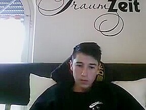 German Cute Boy With Sweet Ass Big Cock On Cam