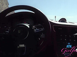Gfe Hookup And Playing With Zoey Jpeg In The Car On This Date - Warmup And Pussy Play