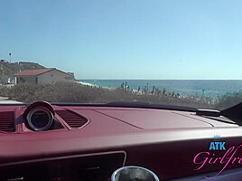 Gfe Hookup And Playing With Zoey Jpeg In The Car On This Date - Warmup And Pussy Play