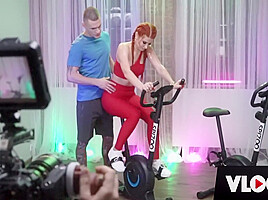 Gia Fucks Her Personal Trainer At The Gym
