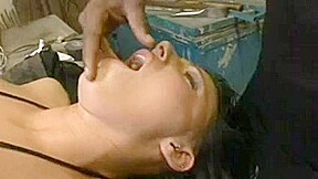 Girl Gets Bonded and Dominated By Black Dick