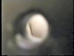 Girl in dressing room from above on