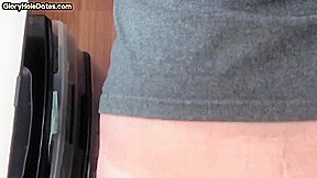 Gloryhole DILF sucks and gets fucked in private homemade vid