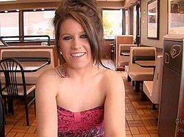 GloryholeSwallow - Kayla's 1st Visit (Part 1)