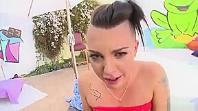 Godly brunette Rachael Madori gets her ass drilled very hard