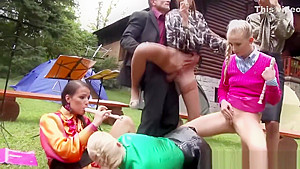 Goldenshower fetish eurobabes outdoor fuck