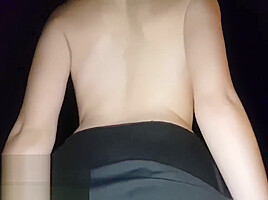 Good night for Anal on busy road