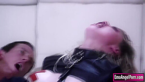Gothic Crazy Ivy Gets Her Pussy Licked And Fucked
