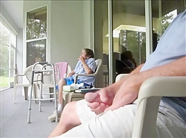 Grandma s peripheral vision is working overtime    
