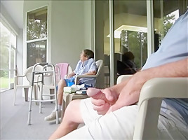 Grandma s peripheral vision is working overtime    