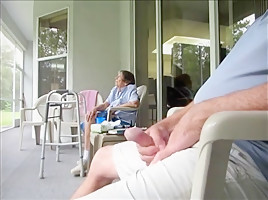 Grandma s peripheral vision is working overtime    