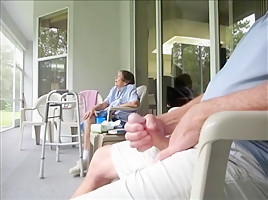 Grandma s peripheral vision is working overtime    