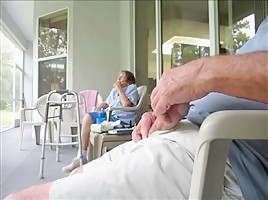 Grandma s peripheral vision is working overtime    