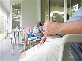 Grandma s peripheral vision is working overtime    