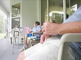 Grandma s peripheral vision is working overtime    