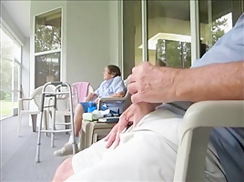 Grandma s peripheral vision is working overtime    