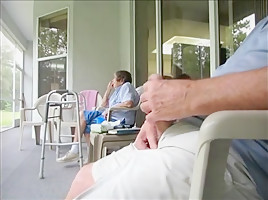 Grandma s peripheral vision is working overtime    