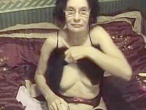 Granny Toys with Herself