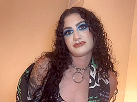 Groupie Girl Gives Up Her Ass and Drinks Piss for VIP Passes - PissVids