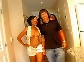Guy Gets Three Pornstars At Once